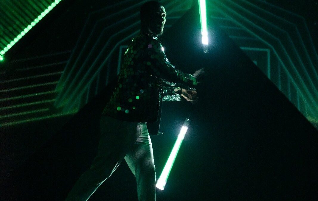 Spectacle lumineux à Lausanne